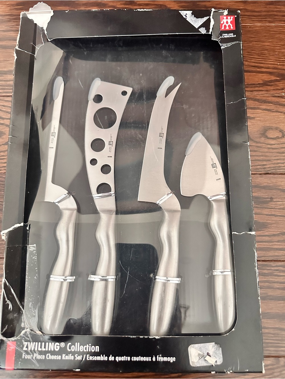 Awesome Zwilling J A Henckel 4 Piece, cheese knife set